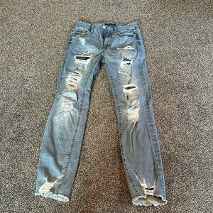 Aeropostale size 8 regular high rise curvy jegging